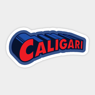 Super Caligari Sticker